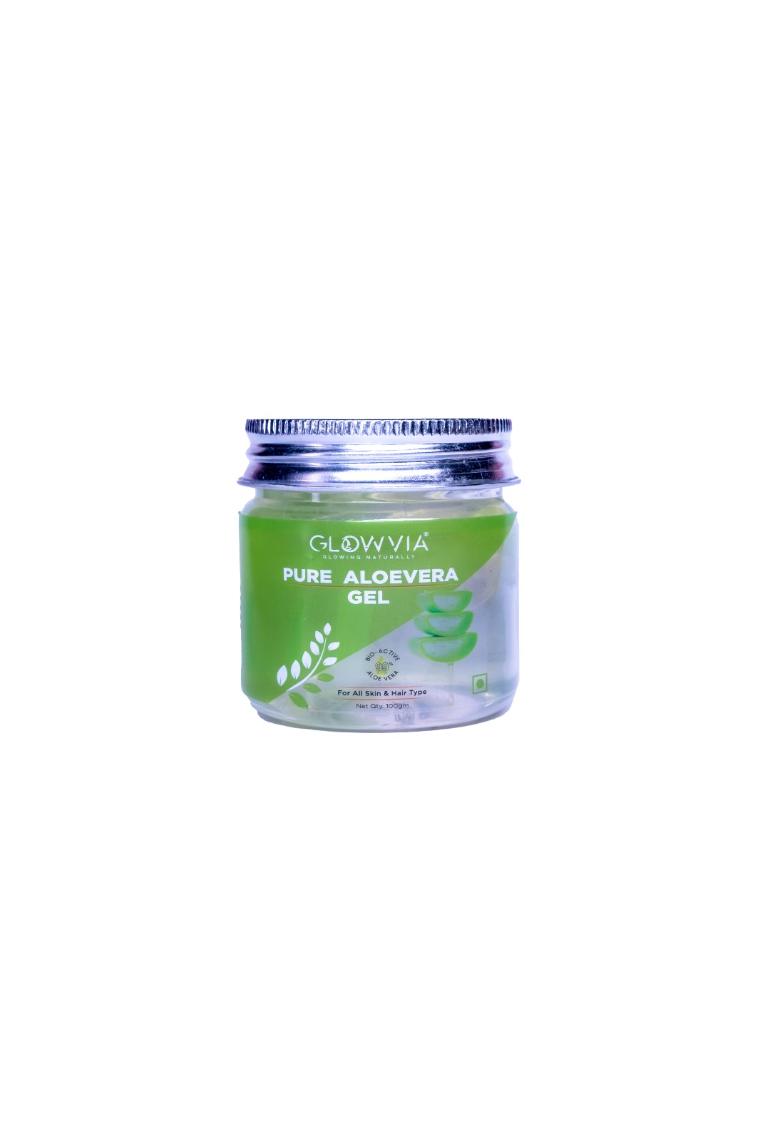 Glowvia Pure Aloevera Gel  100gm (Pack Of 2)